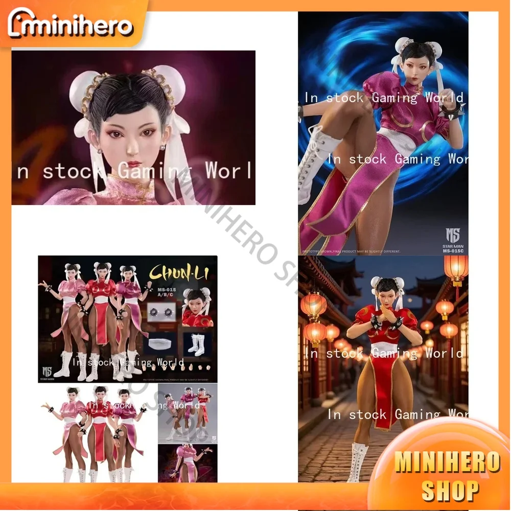 In Stock Authentic Star Man MS 015 Chun Li Female Fighter Anime Action Figure – Pink Red Purple Variant Collectible Model Toy
In Stock Authentic Star Man MS 015 Chun Li Female Fighter Anime Action Figure – Pink Red Purple Variant Collectible Model Toy