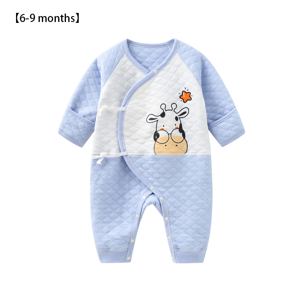 Baby Jumpsuit Cotton Warm Romper Winter Newborn Long Sleeve Outfits, Pink, 59cm
Baby Jumpsuit Cotton Warm Romper Winter Newborn Long Sleeve Outfits, Pink, 59cm