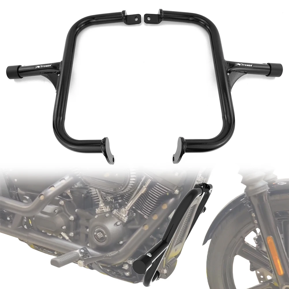 For Harley Softail Slim FLSL Fat Bob Low Rider Breakout Sport Glide Motorcycle Highway Crash Bar Engine Guard Rider Footpeg Kit
For Harley Softail Slim FLSL Fat Bob Low Rider Breakout Sport Glide Motorcycle Highway Crash Bar Engine Guard Rider Footpeg Kit