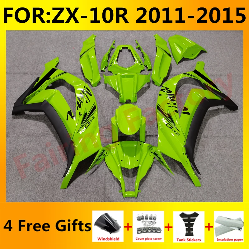 Новый комплект обтекателей для мотоцикла ABS, подходит для Ninja ZX-10R ZX10R zx 10r 2011 2012 2013 2014 2015, полный комплект обтекателей для кузова, черный, зеленый
Новый комплект обтекателей для мотоцикла ABS, подходит для Ninja ZX-10R ZX10R zx 10r 2011 2012 2013 2014 2015, полный комплект обтекателей для кузова, черный, зеленый