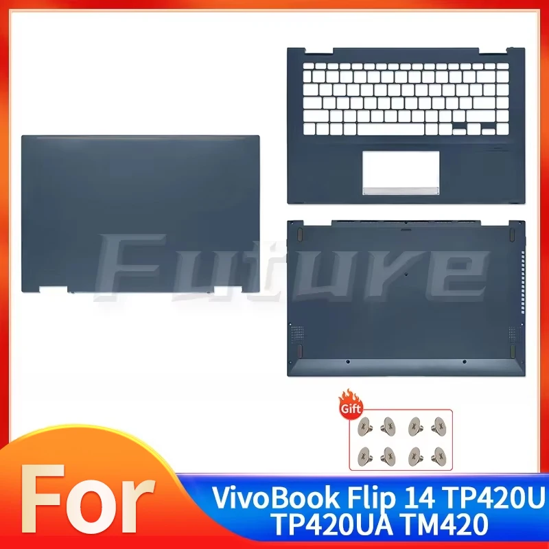 Laptop Accessorie For VivoBook Flip 14 TP420 TM420 TM420IA TP420UA TM420I TP420LA LCD Back Cover/Palmrest/Bottom Replacemen
Laptop Accessorie For VivoBook Flip 14 TP420 TM420 TM420IA TP420UA TM420I TP420LA LCD Back Cover/Palmrest/Bottom Replacemen