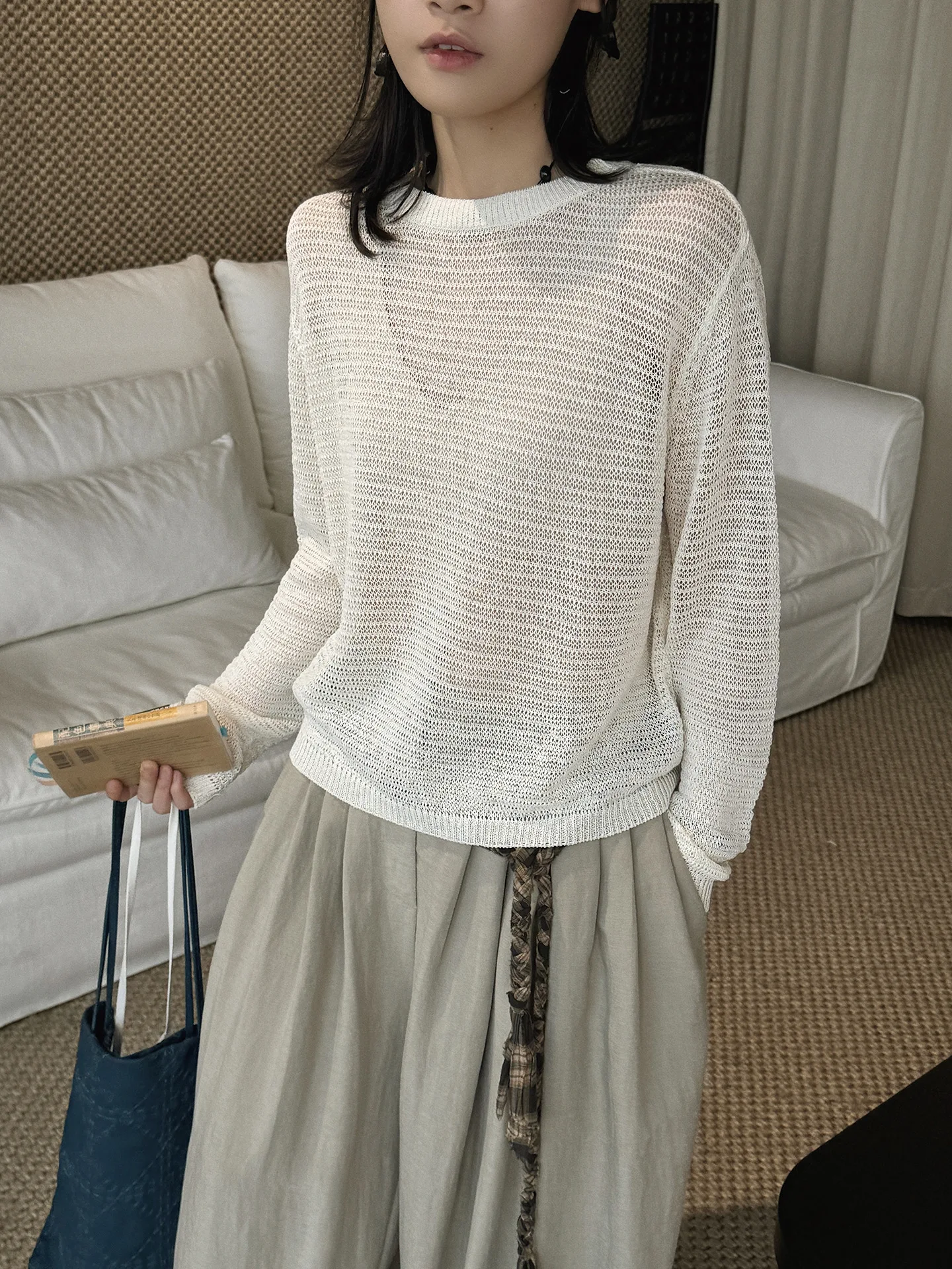 Women O-Neck Knitted Sweater Short Sleeve Pullovers Summer Clothes Tops For Women Fashion Korean Clothing
Women O-Neck Knitted Sweater Short Sleeve Pullovers Summer Clothes Tops For Women Fashion Korean Clothing