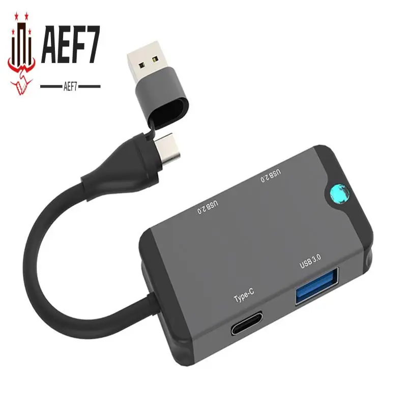 AEF7-USB C Hub Многофункциональная док-станция Plug And Play Док-станция типа C USB3.0 Hub Устройство чтения карт TF/SD
AEF7-USB C Hub Многофункциональная док-станция Plug And Play Док-станция типа C USB3.0 Hub Устройство чтения карт TF/SD