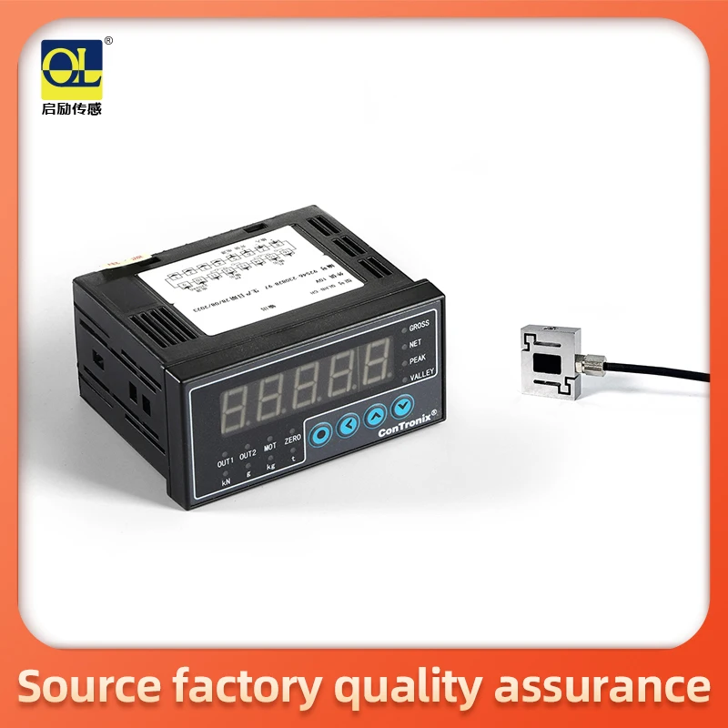 Load cell +Indicator display Miniature S-type force sensor tension and pressure high precision small weighing module
Load cell +Indicator display Miniature S-type force sensor tension and pressure high precision small weighing module