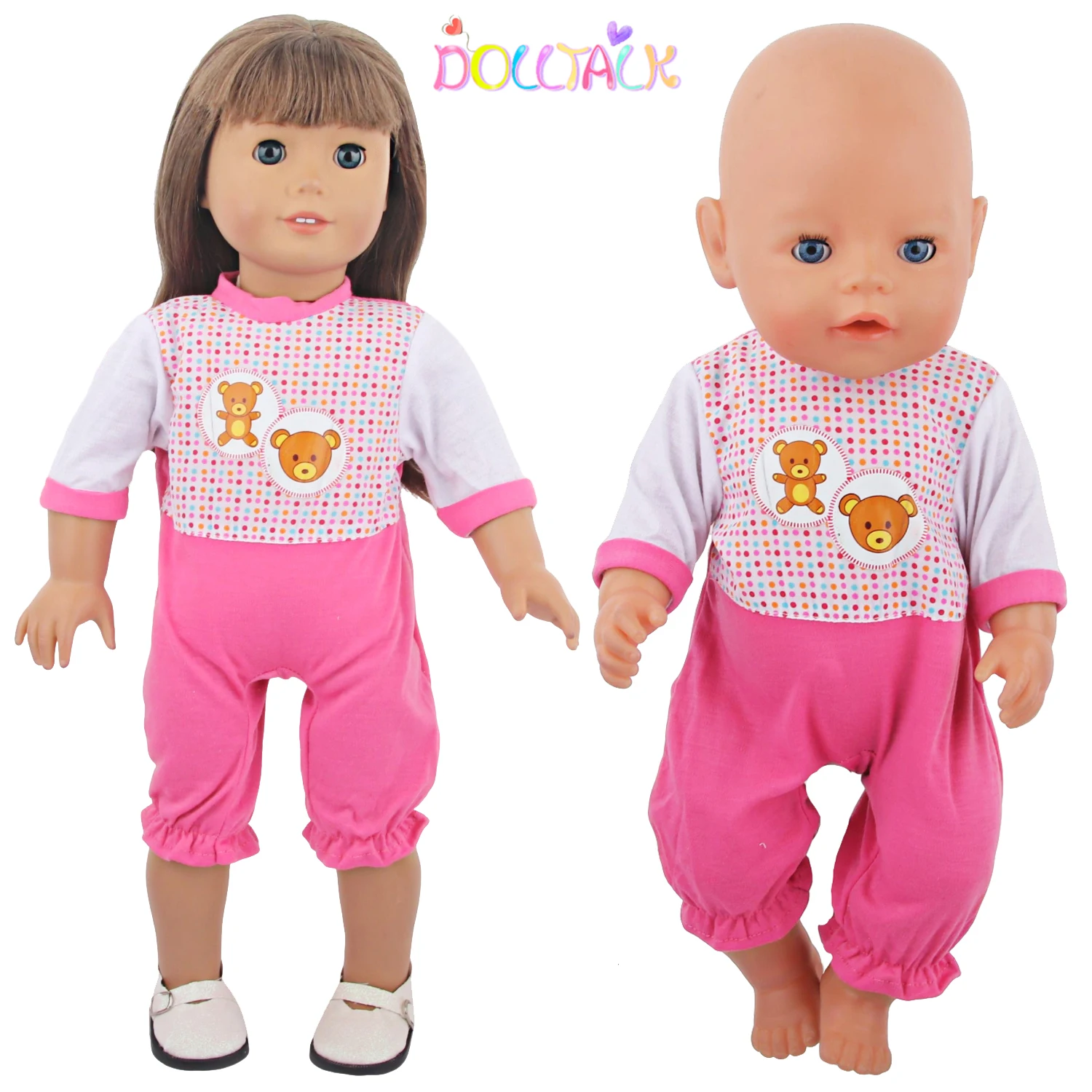 Pink Color Beer Doll Clothes Fit For American 18 Inch Girl Doll One-piece Garment Outfit 43 Cm Baby New Born Doll Suit Toy
Pink Color Beer Doll Clothes Fit For American 18 Inch Girl Doll One-piece Garment Outfit 43 Cm Baby New Born Doll Suit Toy