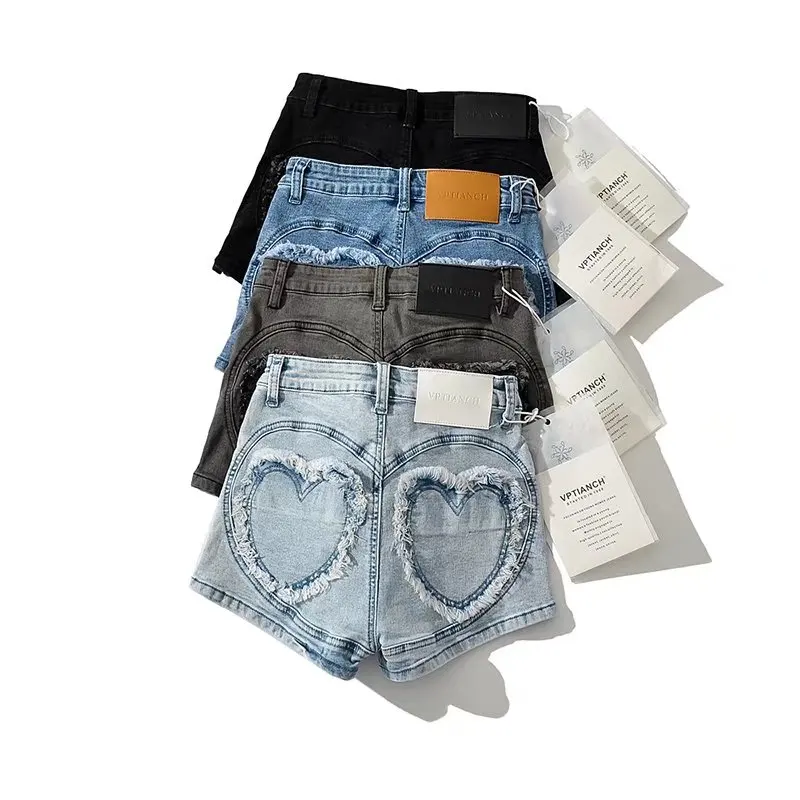 Sexy Retro High Waist Shorts with Pockets Elastic Slim Fit Denim Shorts Street Style High Waist Summer Wide Leg Shorts
Sexy Retro High Waist Shorts with Pockets Elastic Slim Fit Denim Shorts Street Style High Waist Summer Wide Leg Shorts