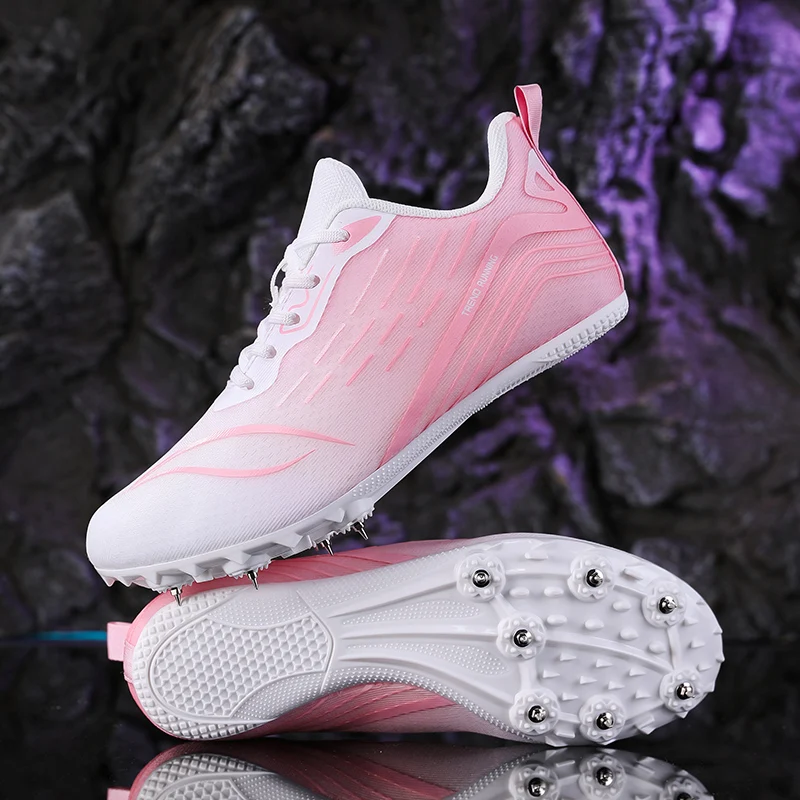Unisex Spiked Sports Shoes, Suitable For Running, Track And Football. Lightweight, Breathable And Non-slip For Daily Training
Unisex Spiked Sports Shoes, Suitable For Running, Track And Football. Lightweight, Breathable And Non-slip For Daily Training