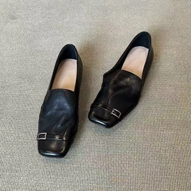 Retro Women's Shoes Fashion Luxury Soft Leather Loafers for Woman Exquisite Britain Casual Shoes Designer Shoes Zapatos De Mujer
Retro Women's Shoes Fashion Luxury Soft Leather Loafers for Woman Exquisite Britain Casual Shoes Designer Shoes Zapatos De Mujer
