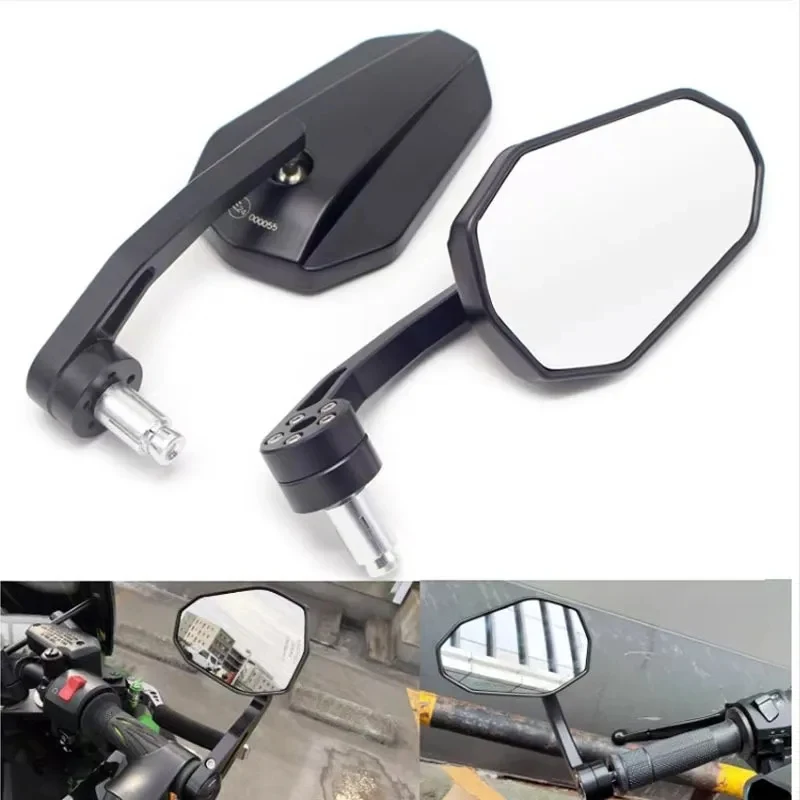 Motorcycle Handlebar Mirror 20mm Bar End Mirror Rearview Mirror For Honda CB1000R CB650 CB500F For Yamaha Moto Accessories
Motorcycle Handlebar Mirror 20mm Bar End Mirror Rearview Mirror For Honda CB1000R CB650 CB500F For Yamaha Moto Accessories 