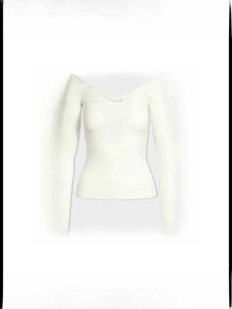 Kardaian Soft Lounge Long Sve One oulder T-irt Pure Color Knitted Street Sle Women's Faion Autumn Spring Home Da...
Kardaian Soft Lounge Long Sve One oulder T-irt Pure Color Knitted Street Sle Women's Faion Autumn Spring Home Da...