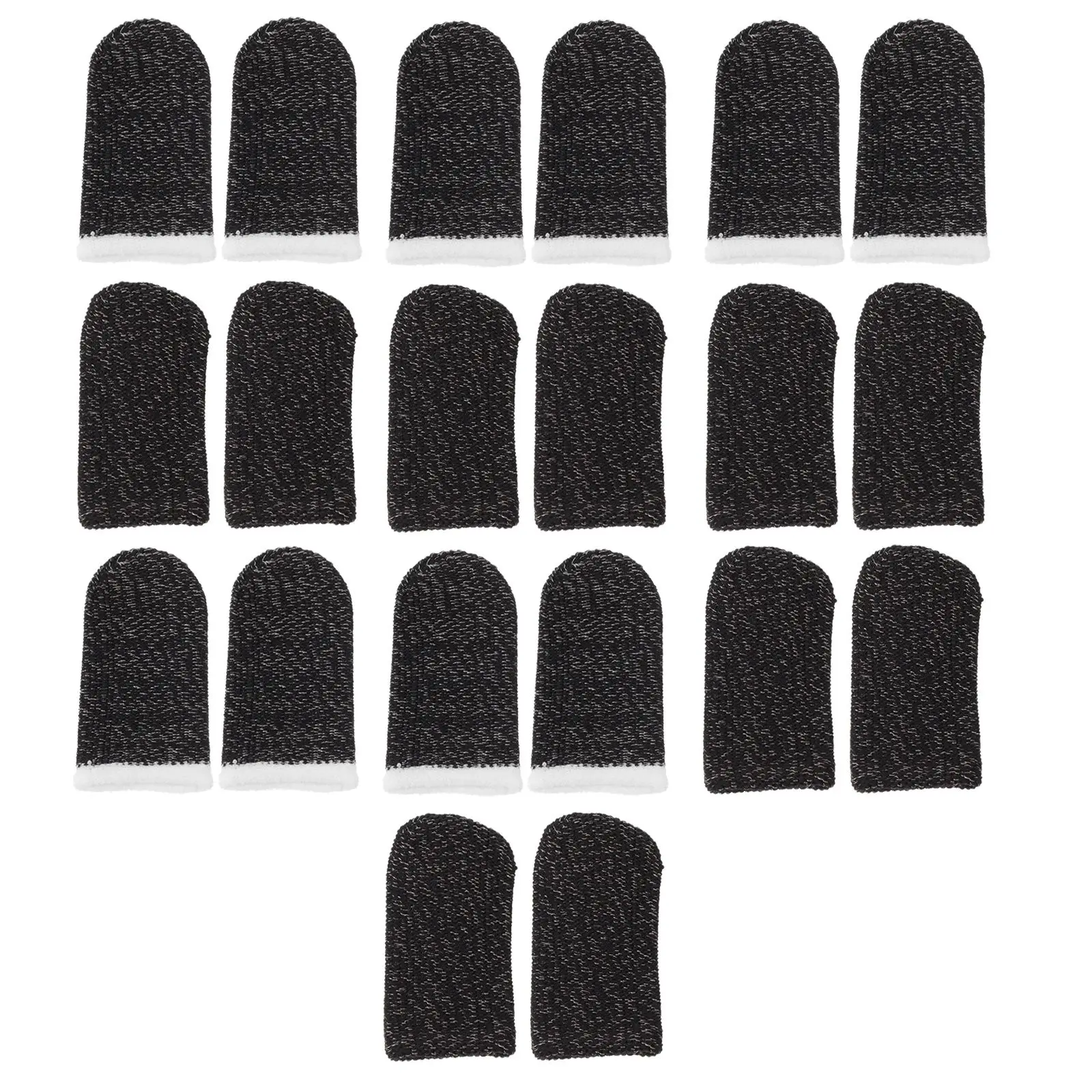 10 Pairs Gaming Accessories Anti slip Finger Sleeve Sweat resistant Stall Versatile Protector Thumb Cover Nylon Lightweight
10 Pairs Gaming Accessories Anti slip Finger Sleeve Sweat resistant Stall Versatile Protector Thumb Cover Nylon Lightweight