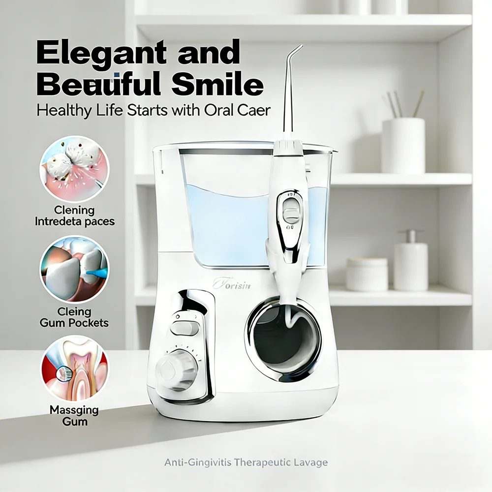 Электрический ирригатор для полости рта с проводом, 800 мл, для взрослых, 10 режимов, 5 насадок, эффективный уход за полостью рта для уменьшения неприятного запаха изо рта
Электрический ирригатор для полости рта с проводом, 800 мл, для взрослых, 10 режимов, 5 насадок, эффективный уход за полостью рта для уменьшения неприятного запаха изо рта