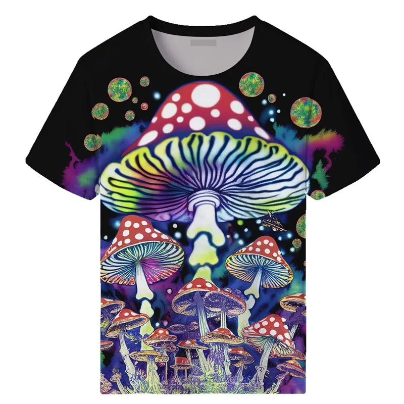 3D Printed Novelty Tie Dye Style T-Shirts Men Short Sleeves Mushroom Graphic Tee Tops Casual Oversized Men T Shirt Ropa Hombre
3D Printed Novelty Tie Dye Style T-Shirts Men Short Sleeves Mushroom Graphic Tee Tops Casual Oversized Men T Shirt Ropa Hombre