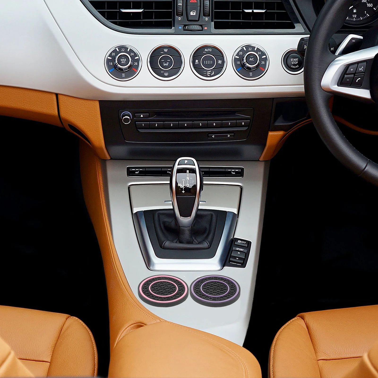 4 pcs Car Cup Coaster PVC Holder Decorative AntiSlip Silicone DustProof Drink Mat Round Coasters Vehicle 
4 pcs Car Cup Coaster PVC Holder Decorative AntiSlip Silicone DustProof Drink Mat Round Coasters Vehicle