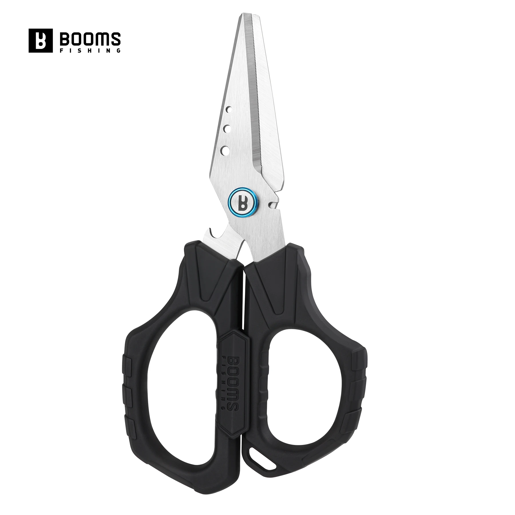 Booms Fishing S04 Fishing Scissors For Braided Line 6.1in Fishing Line Cutter Fishing Serrated Shears with Bottle Opener Tools
Booms Fishing S04 Fishing Scissors For Braided Line 6.1in Fishing Line Cutter Fishing Serrated Shears with Bottle Opener Tools
