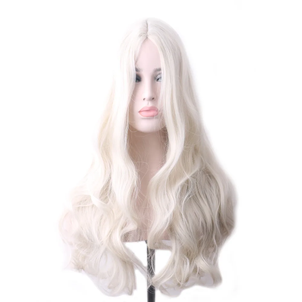 Star off white cap full head set long women split hair wavy synthetic fiber high-temperature silk wig
Star off white cap full head set long women split hair wavy synthetic fiber high-temperature silk wig