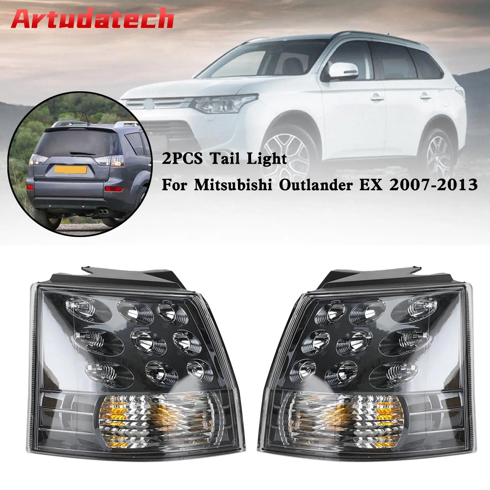 Artudatech 2 шт. задний фонарь для Mitsubishi Outlander EX 2007 2008 2009 2010 2011 2012 автомобильные аксессуары
Artudatech 2 шт. задний фонарь для Mitsubishi Outlander EX 2007 2008 2009 2010 2011 2012 автомобильные аксессуары