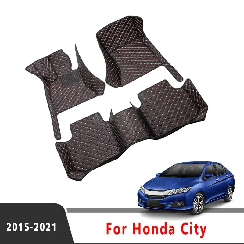 Автомобильные коврики для Honda City 2021 2020 2019 2018 2017 2016 2015, водонепроницаемые чехлы для салона, аксессуары для автостайлинга, коврики
Автомобильные коврики для Honda City 2021 2020 2019 2018 2017 2016 2015, водонепроницаемые чехлы для салона, аксессуары для автостайлинга, коврики