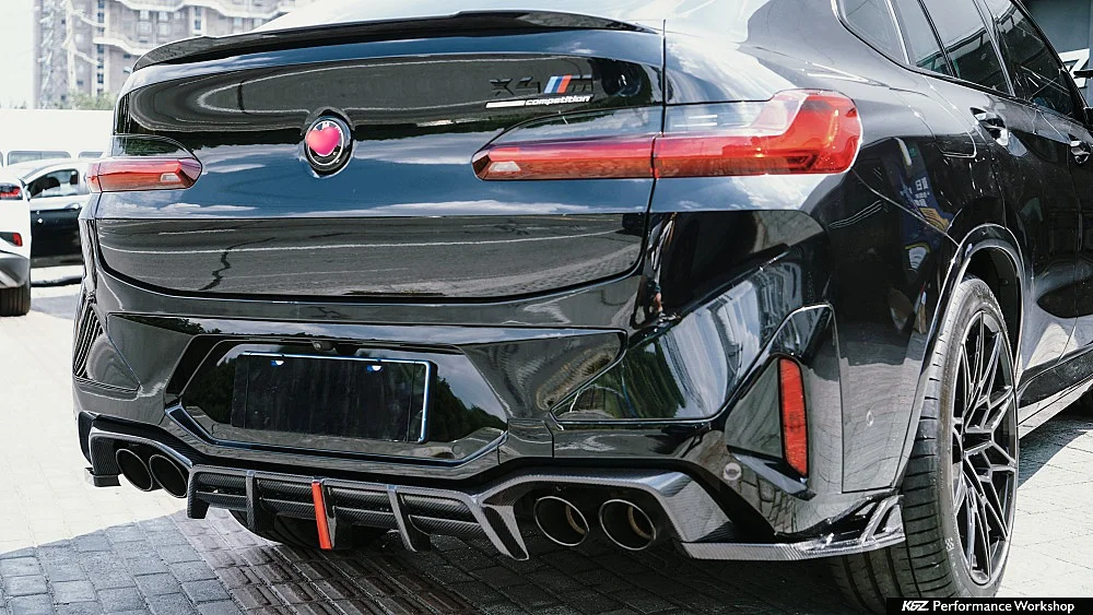 Suitable for BMW X4M F98 Retrofit Upgrade Carbon Fiber Rear Diffuser Small Surround Rear Lip Body Kit
Suitable for BMW X4M F98 Retrofit Upgrade Carbon Fiber Rear Diffuser Small Surround Rear Lip Body Kit