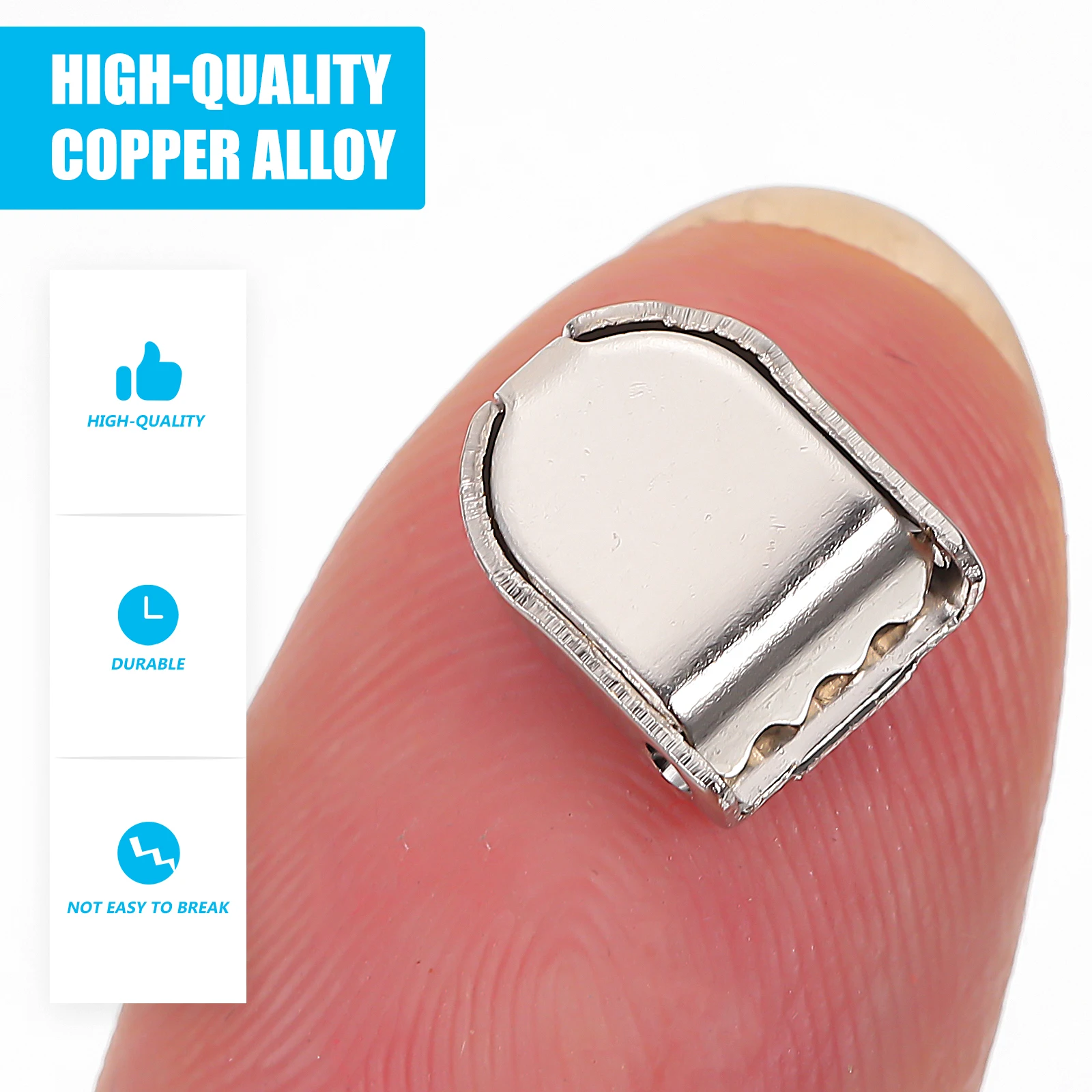 100pcs Silver Copper Alloy Shoelace Clips Easy Lace Locks Durable Metal Buckles Shoes Accessories Sneakers Boots
100pcs Silver Copper Alloy Shoelace Clips Easy Lace Locks Durable Metal Buckles Shoes Accessories Sneakers Boots