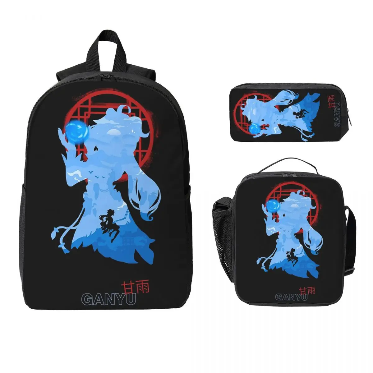 Genshin Impact Ganyu Backpack Student Boys Girls BookBag School Bag Laptop Shoulder Bags 3ps Insulated Lunch Bag Pencil Case
Genshin Impact Ganyu Backpack Student Boys Girls BookBag School Bag Laptop Shoulder Bags 3ps Insulated Lunch Bag Pencil Case