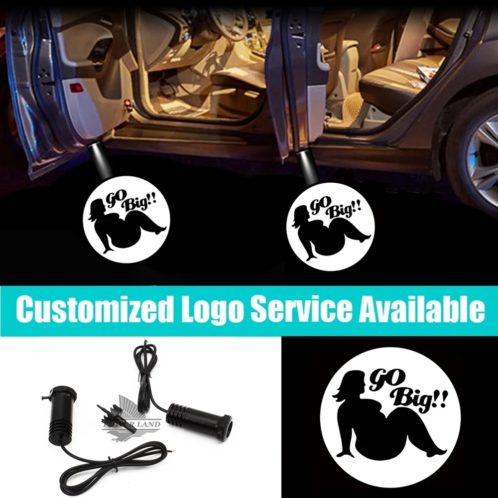 2Pcs Wired Fat Girls Logo Go Big Led Car Door Welcome Courtesy Laser Projector Shadow Lights
2Pcs Wired Fat Girls Logo Go Big Led Car Door Welcome Courtesy Laser Projector Shadow Lights