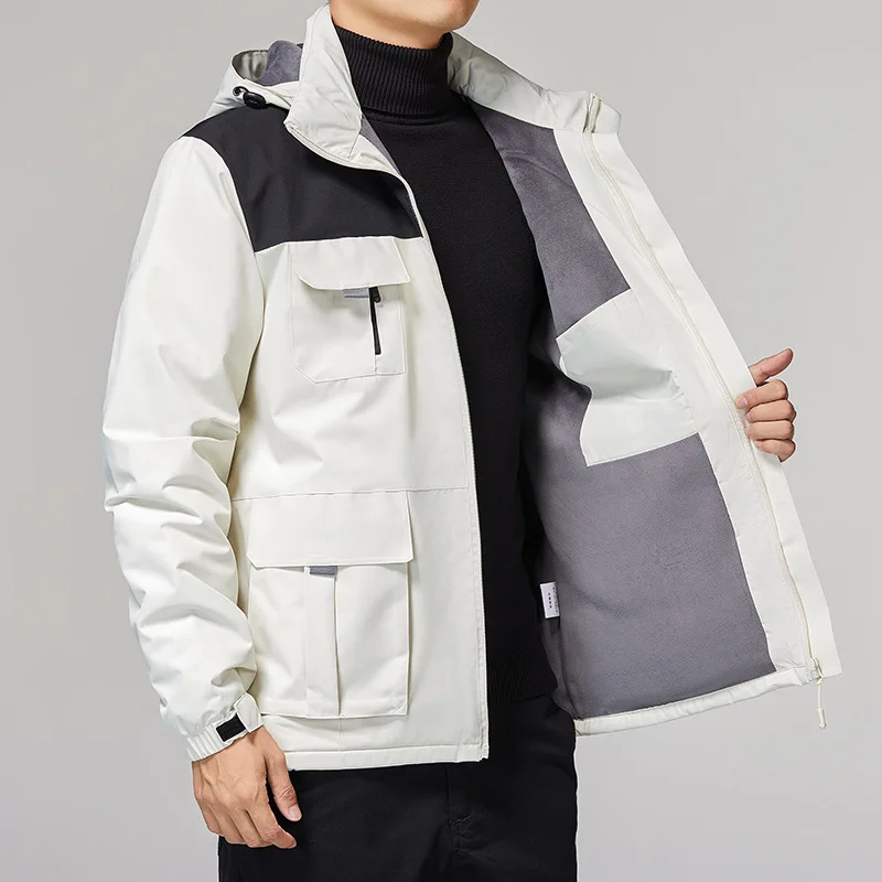Men's winter new cotton-padded coat large size men's casual fashion with warm cotton-padded jacket medium length Work jacket
Men's winter new cotton-padded coat large size men's casual fashion with warm cotton-padded jacket medium length Work jacket