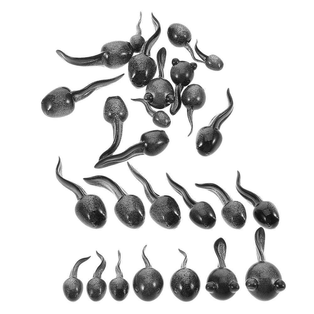 26 Pcs Landscape Tadpoles Miniature Decoration Small Animal Figurines Cute Moss naments Resin High Realism Creative
26 Pcs Landscape Tadpoles Miniature Decoration Small Animal Figurines Cute Moss naments Resin High Realism Creative