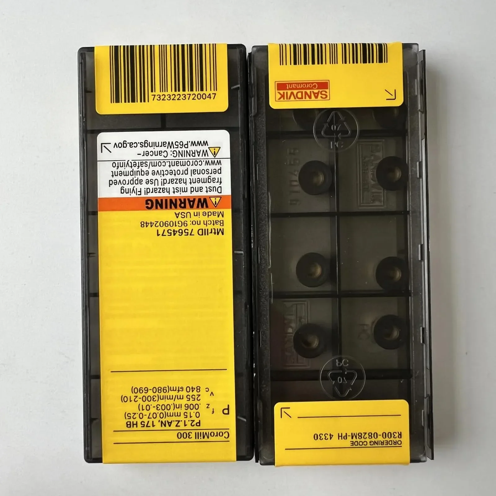 SANDVIK-Coromant / R300-0828M-PH 4330 / 10 Pcs
SANDVIK-Coromant / R300-0828M-PH 4330 / 10 Pcs