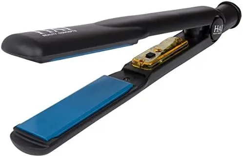 Professional Ceramic Hair Straightener - Fast Heating Flat Iron with 5 Temperature Levels for All Hair Types, Classic Blue
Professional Ceramic Hair Straightener - Fast Heating Flat Iron with 5 Temperature Levels for All Hair Types, Classic Blue