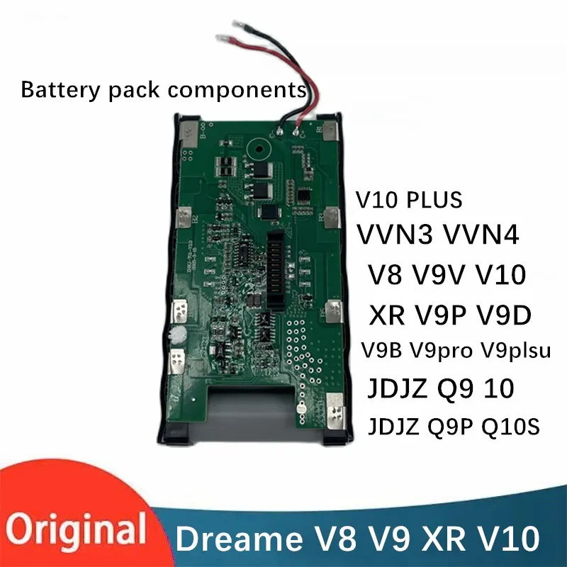 Dreame V8 V9 V9p V9pro V9b V9plus V10 V10XR V10pro VVN3 VVN4 JDJZ Q9 Q10 Q10S Vacuum Cleaner Original Battery
Dreame V8 V9 V9p V9pro V9b V9plus V10 V10XR V10pro VVN3 VVN4 JDJZ Q9 Q10 Q10S Vacuum Cleaner Original Battery
