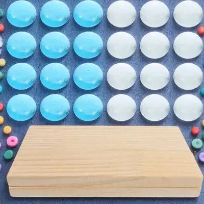 1Set Exquisite Wooden Mancala Folding Board Game with Smooth Surface Beads for Children Parent-Child Interaction Educational
1Set Exquisite Wooden Mancala Folding Board Game with Smooth Surface Beads for Children Parent-Child Interaction Educational