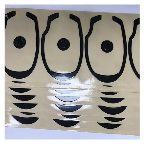 10 Zestawów Teflonowych Wysokiej Jakości Ślizgaczy do Myszy 3M do Razer Naga Molten Special Edition / MMOG 2010 - Grubość 0,6 mm