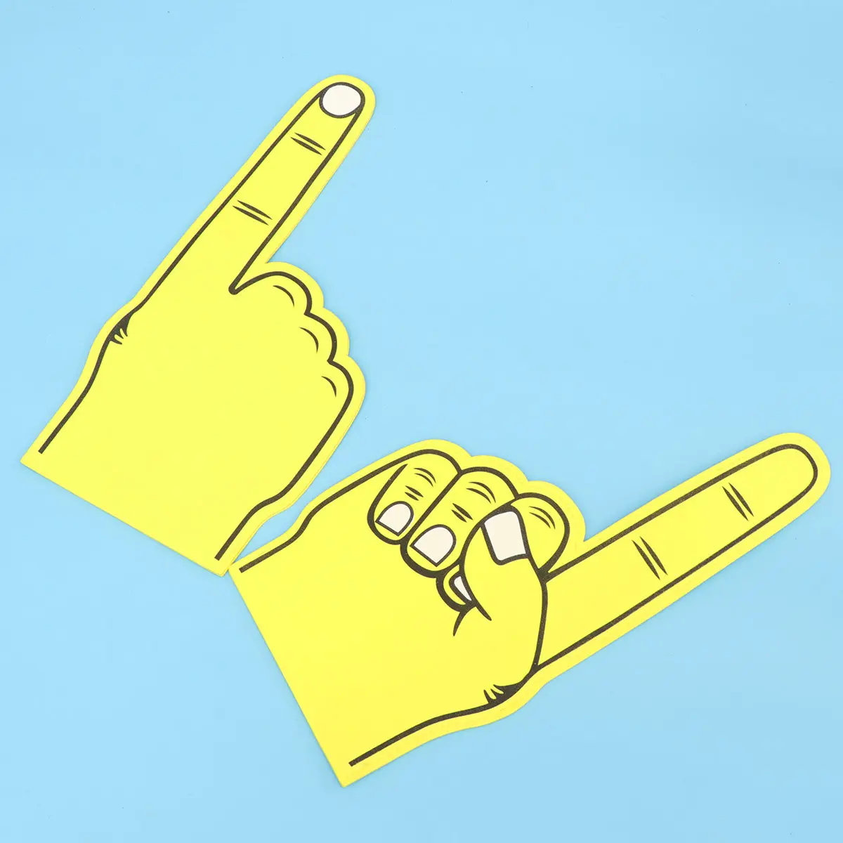 3Pcs Atmosphere Cheer Up Gloves Slap Gloves Large Colorful Hand Gesture Fans Concert Party Hand Gesture Glove
3Pcs Atmosphere Cheer Up Gloves Slap Gloves Large Colorful Hand Gesture Fans Concert Party Hand Gesture Glove