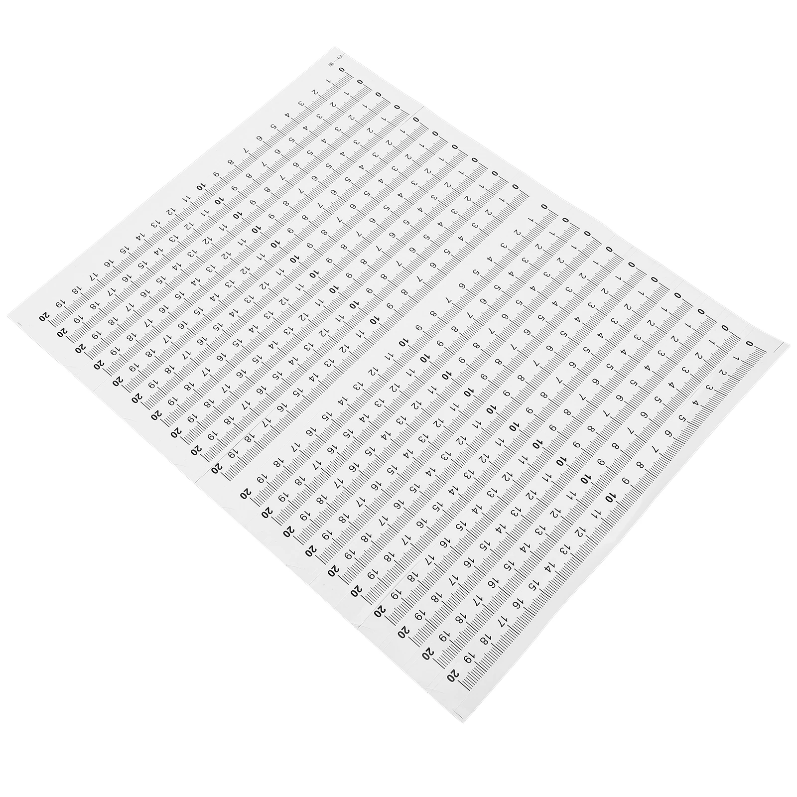 20 Pcs Measuring Tape Sticker Transparent Waterproof Self Adhesive Ruler 0 20cm Workbench Tool Folder Label
20 Pcs Measuring Tape Sticker Transparent Waterproof Self Adhesive Ruler 0 20cm Workbench Tool Folder Label