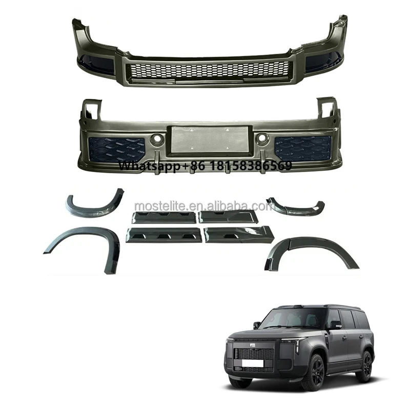 New Arrival Hood Grille Rear Spoiler Front Bumper Body Kit for Rox 01 Accessories
New Arrival Hood Grille Rear Spoiler Front Bumper Body Kit for Rox 01 Accessories