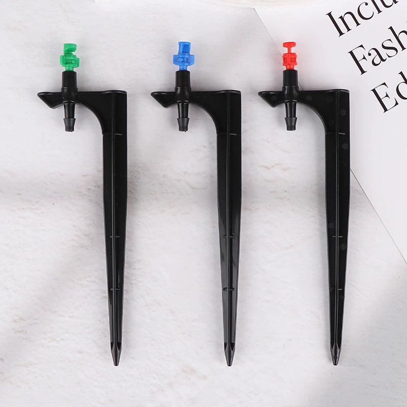 10Pcs 90/180/360 Degree Micro Misting Nozzle 16.5cm Stake Hose Connector Greenhouse Garden Irrigation Watering Sprinkler
10Pcs 90/180/360 Degree Micro Misting Nozzle 16.5cm Stake Hose Connector Greenhouse Garden Irrigation Watering Sprinkler