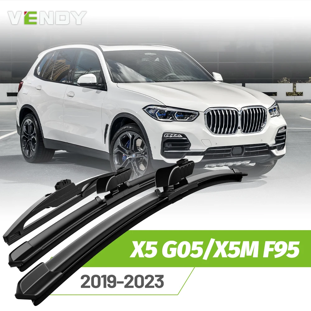 Front & Rear Wiper Blades Set For BMW X5 G05/X5M F95 2019-2023 Windshield Windscreen Window Rain Brushes 26"+20"+14"
Front & Rear Wiper Blades Set For BMW X5 G05/X5M F95 2019-2023 Windshield Windscreen Window Rain Brushes 26"+20"+14"