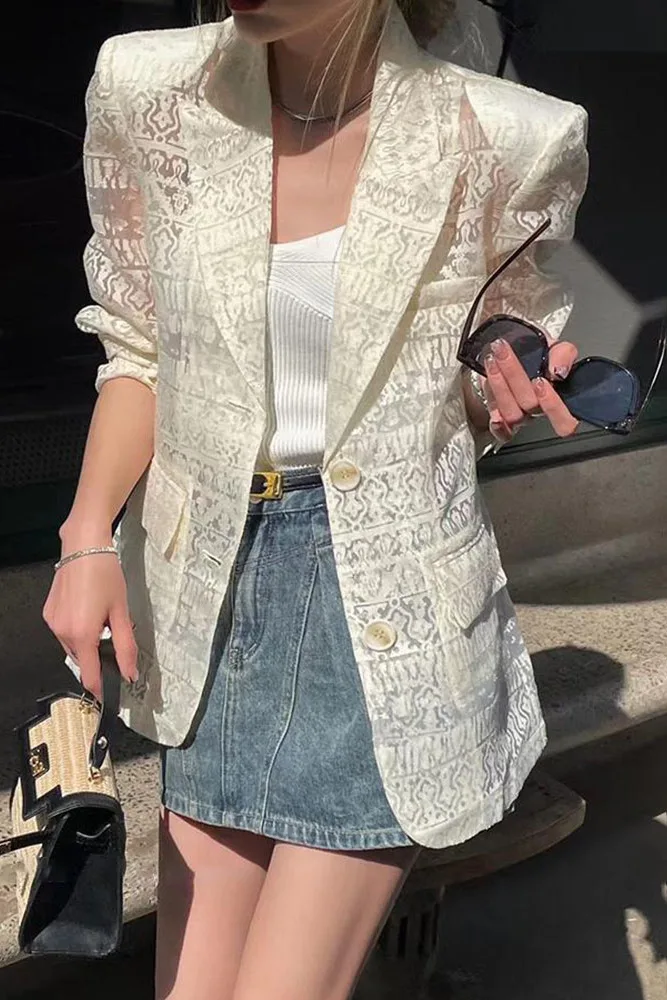 2024 Summer New Chinese Style Blazer for Women Lightweight UV Protection Sunscreen Jacket Elegant Retro Oriental Outerwear Top
2024 Summer New Chinese Style Blazer for Women Lightweight UV Protection Sunscreen Jacket Elegant Retro Oriental Outerwear Top