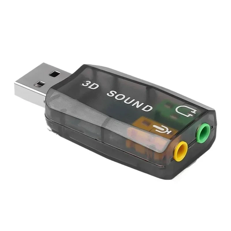 External USB Sound Card Mini Sound Card USB to 3.5mm Interface HiFi Stereo Audio Adapter for Speaker Laptop Headsets Windows 7 8
External USB Sound Card Mini Sound Card USB to 3.5mm Interface HiFi Stereo Audio Adapter for Speaker Laptop Headsets Windows 7 8