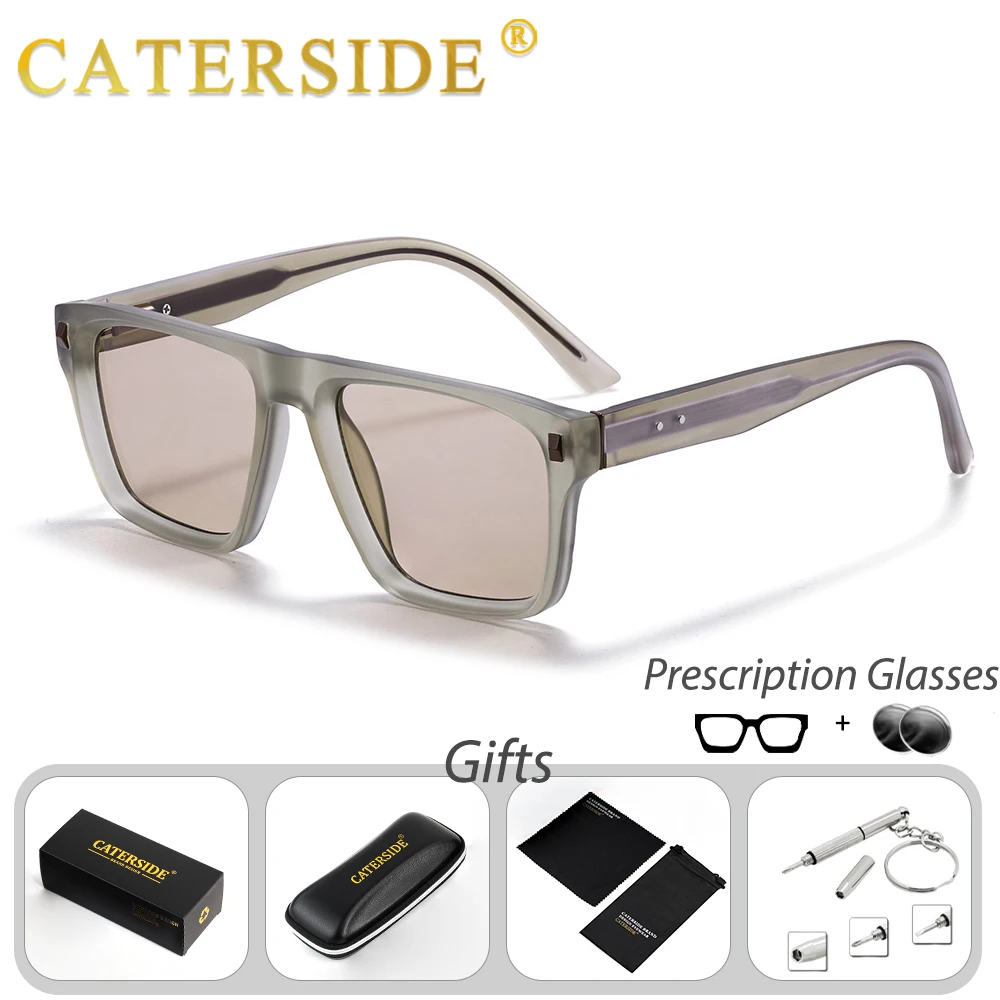 CATERSIDE Новые ретро-очки для мужчин с диоптриями, квадратные линзы, оптические солнцезащитные очки, модные очки для женщин при близорукости и дальнозоркости
CATERSIDE Новые ретро-очки для мужчин с диоптриями, квадратные линзы, оптические солнцезащитные очки, модные очки для женщин при близорукости и дальнозоркости