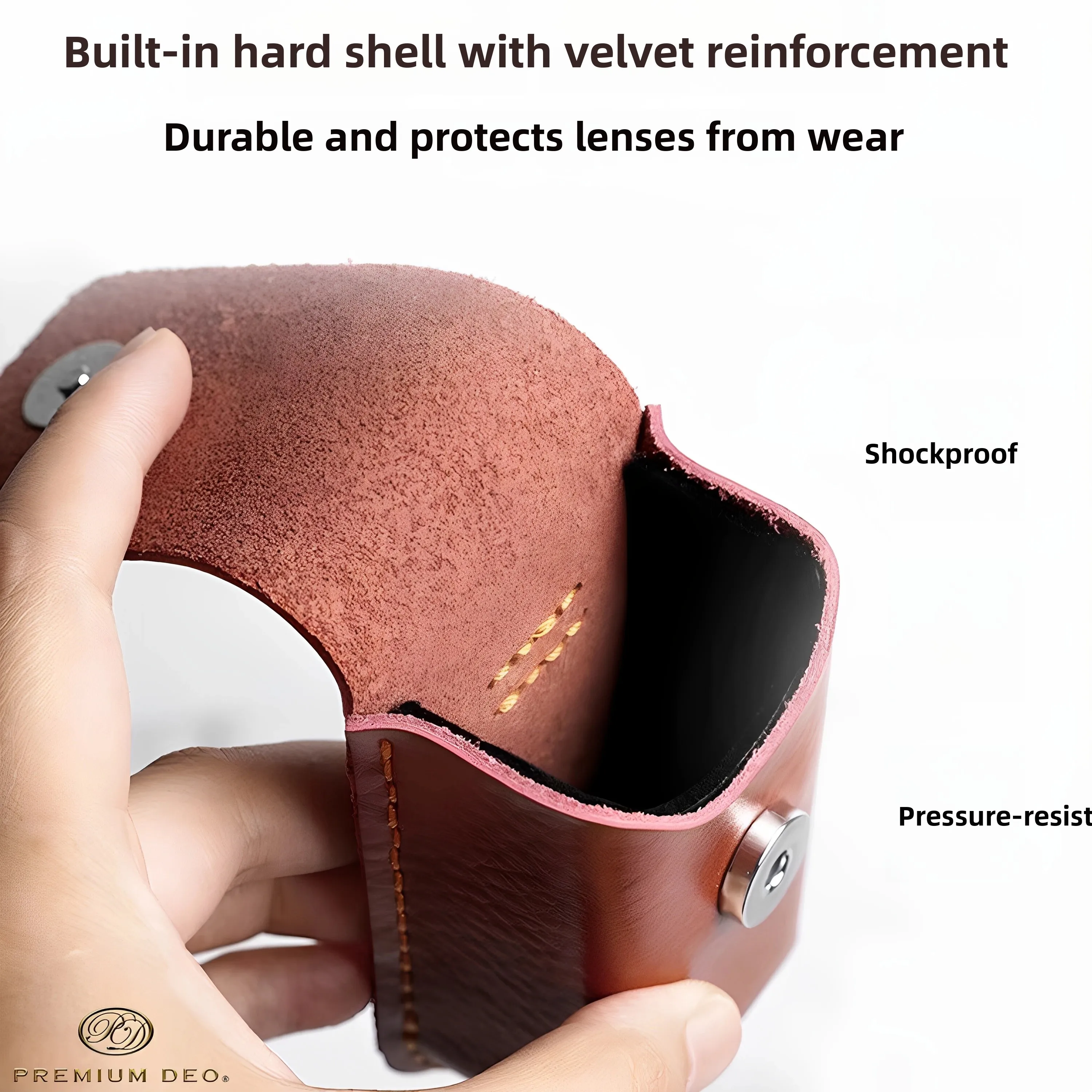 Top Layer Cowhide Leather Glasses Case Portable Men's Style with Belt Loop for Carrying Waist Bag Optical Frame Storage
Top Layer Cowhide Leather Glasses Case Portable Men's Style with Belt Loop for Carrying Waist Bag Optical Frame Storage