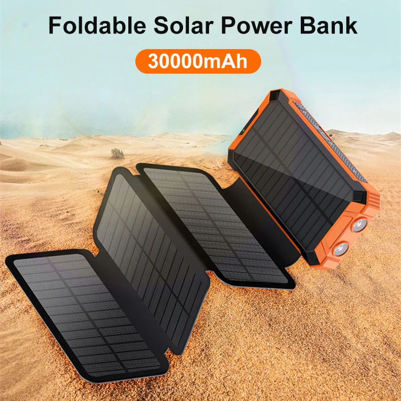 Folding Solar Panel Power Bank Built Cables Fast Wireless Charging Outdoor Waterproof Solar Charging Powerbank for iPhone Xiaomi
Folding Solar Panel Power Bank Built Cables Fast Wireless Charging Outdoor Waterproof Solar Charging Powerbank for iPhone Xiaomi