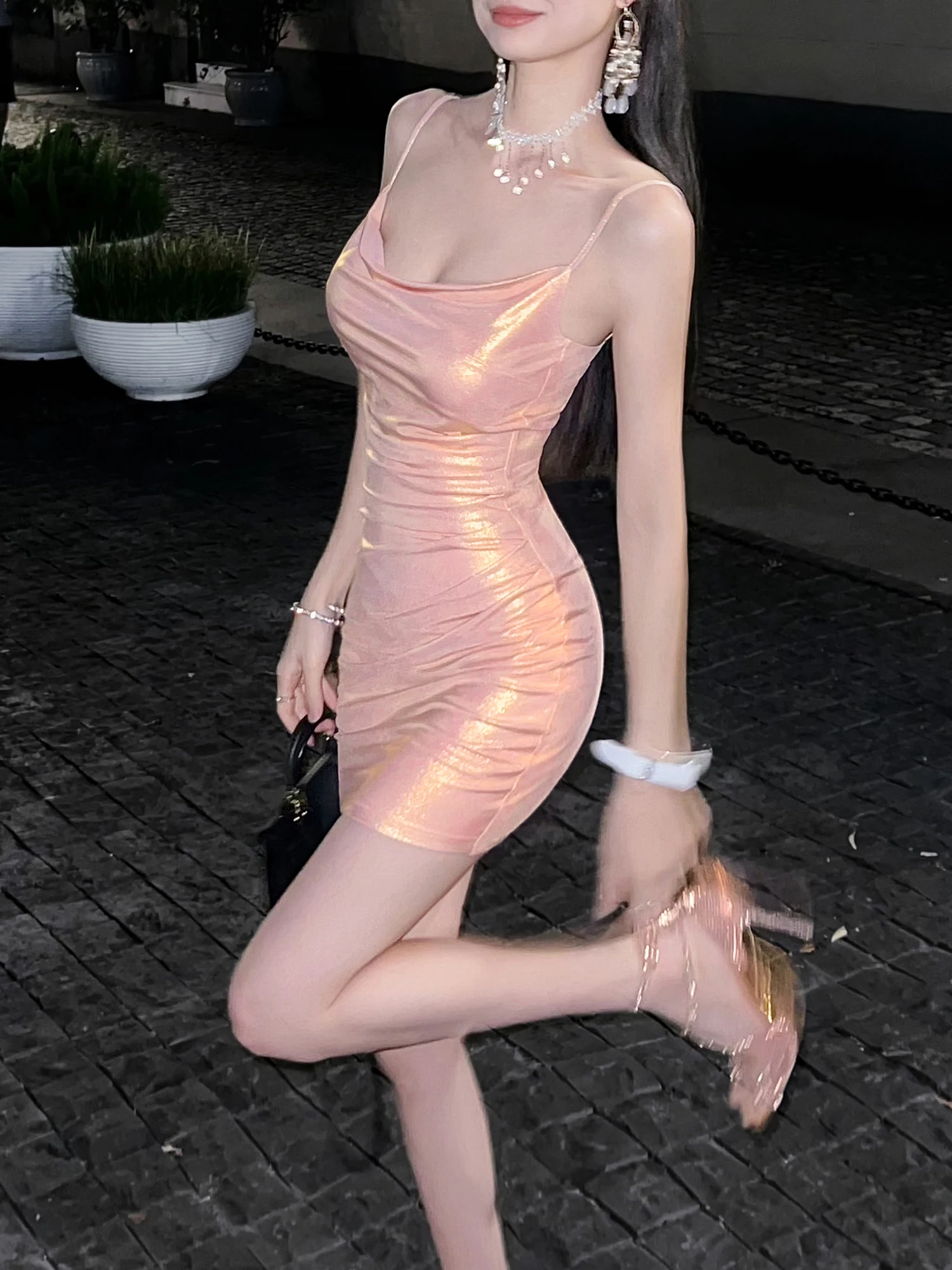 Sexy Strapl Bodycon Dr Pink Slimming ort Skirt High Waist Polyester Fiber mid Stretch All Seasons Wear Ci Walk Date
Sexy Strapl Bodycon Dr Pink Slimming ort Skirt High Waist Polyester Fiber mid Stretch All Seasons Wear Ci Walk Date