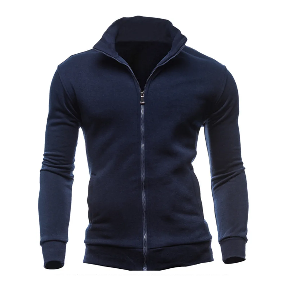 Men's Sportswear Zipper Collar Sweatshirt Jacket Color Open Cardigan Long Sleeve Casual Wear Polyester Cotton Blend
Men's Sportswear Zipper Collar Sweatshirt Jacket Color Open Cardigan Long Sleeve Casual Wear Polyester Cotton Blend