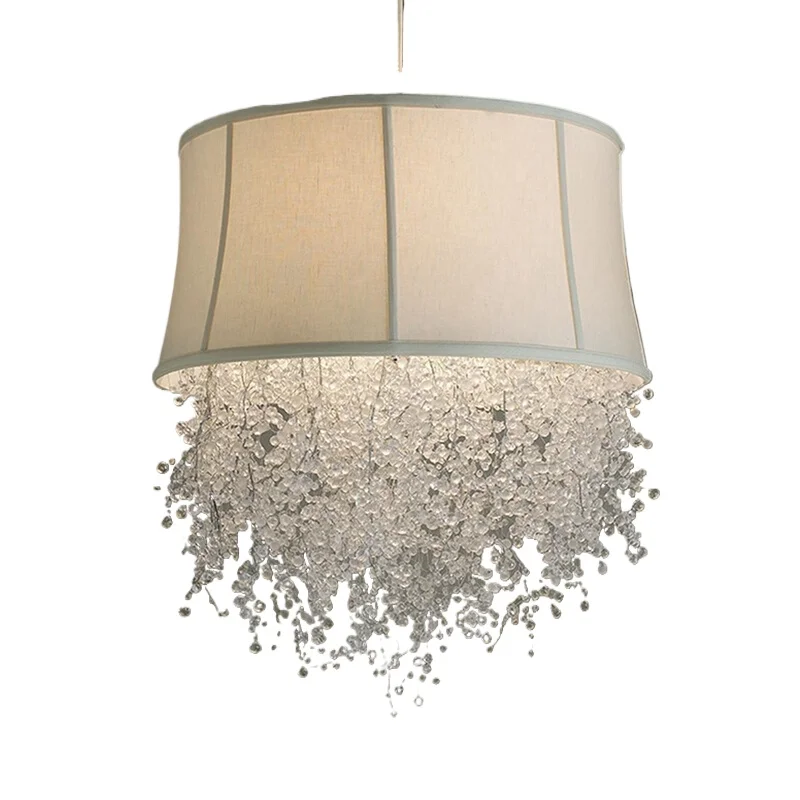 European French modern dream princess crystal chandelier princess daughter room bedroom light
European French modern dream princess crystal chandelier princess daughter room bedroom light