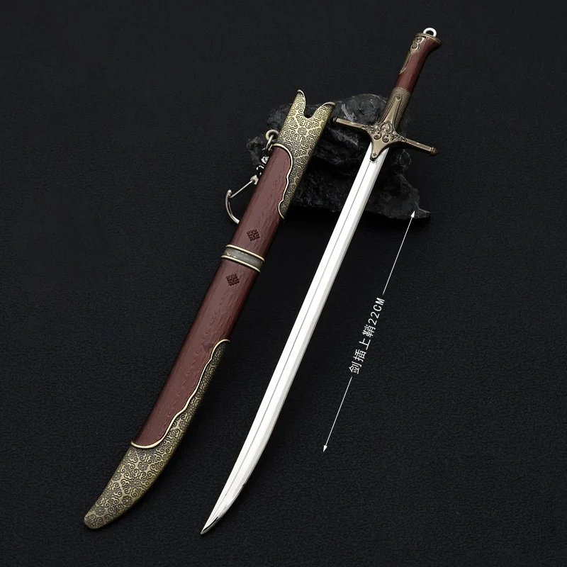 22cm Wild Hunt Medieval Weapon Model Iris Sword Movies Peripheral Weapon Models Samurai Sword Models Keychains Accessories Craft
22cm Wild Hunt Medieval Weapon Model Iris Sword Movies Peripheral Weapon Models Samurai Sword Models Keychains Accessories Craft