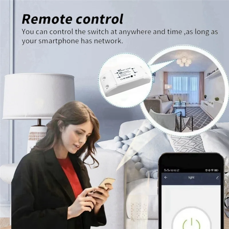 GROCE-Smart Switch Tuya умный дом Wi-Fi переключатель мобильный телефон беспроводной пульт дистанционного управления синхронизация мини-переключатель беспроводной релейный модуль
GROCE-Smart Switch Tuya умный дом Wi-Fi переключатель мобильный телефон беспроводной пульт дистанционного управления синхронизация мини-переключатель беспроводной релейный модуль