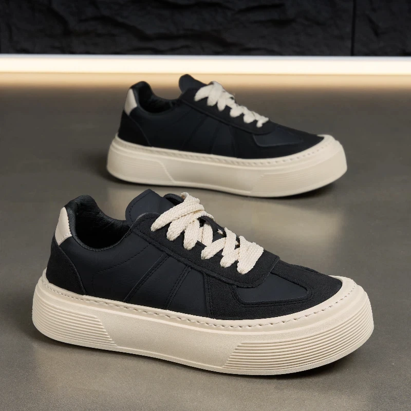 Men's Thick-Soled Casual Sneakers with Laces Versatile Sports Shoes Comfortable for Daily Commuting New Men's Footwear
Men's Thick-Soled Casual Sneakers with Laces Versatile Sports Shoes Comfortable for Daily Commuting New Men's Footwear