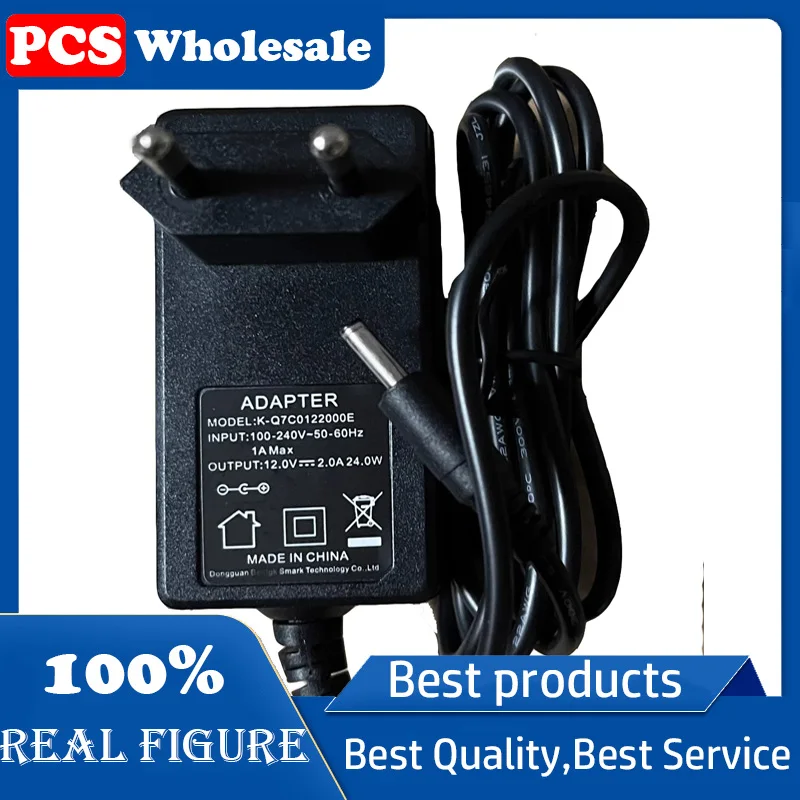 Europe two round plug 12V2A power adapter K-Q7C0122000E Laptop charger DC3.5*1.35mm interface
Europe two round plug 12V2A power adapter K-Q7C0122000E Laptop charger DC3.5*1.35mm interface
